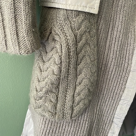 Foce Firenze Sweater Coat. So warm and comfortable. Size 46 - Picture 3 of 4